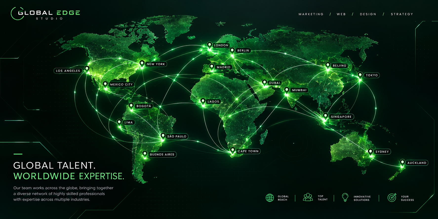 red global de talento】【。
